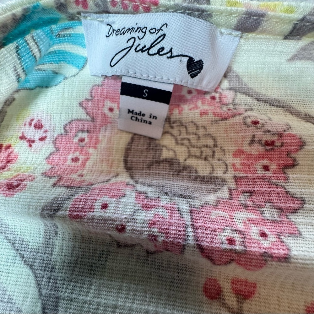 NWT Dreaming of Jules Floral Print Small Nightgown - Picture 7 of 8